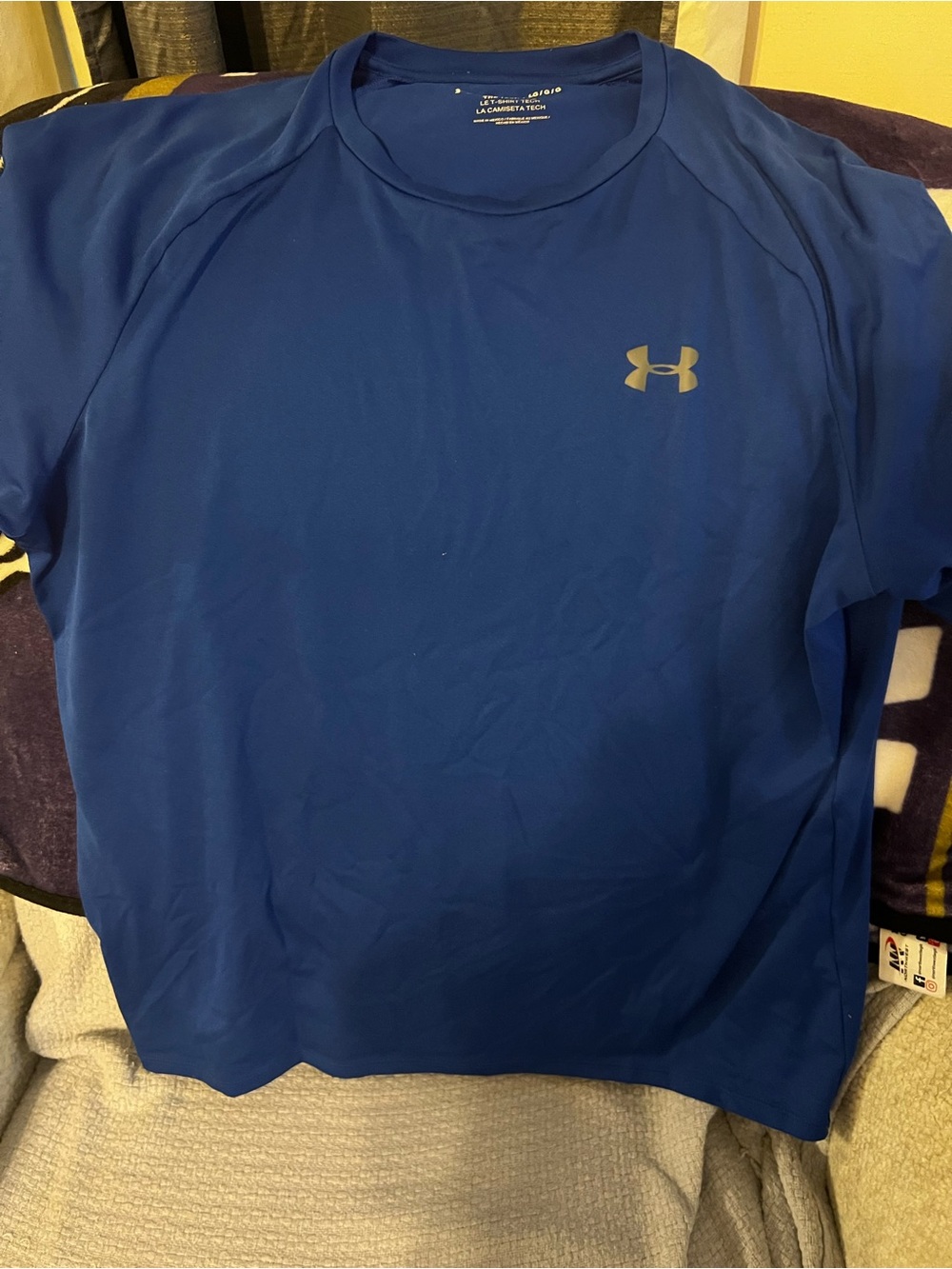 Under Armour Royal Blue Short-Sleeve Performance Tee